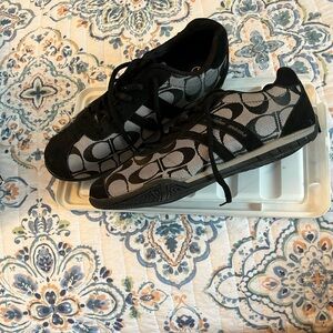 Coach black/white sneakers.
